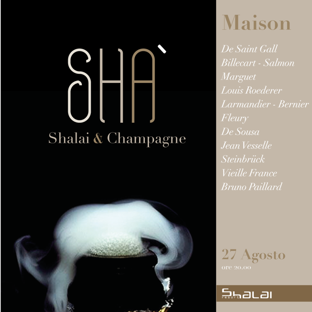 Undici Champagne allo Shalai di Linguaglossa